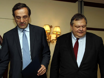 Συνάντηση Σαμαρά – Βενιζέλου το μεσημέρι